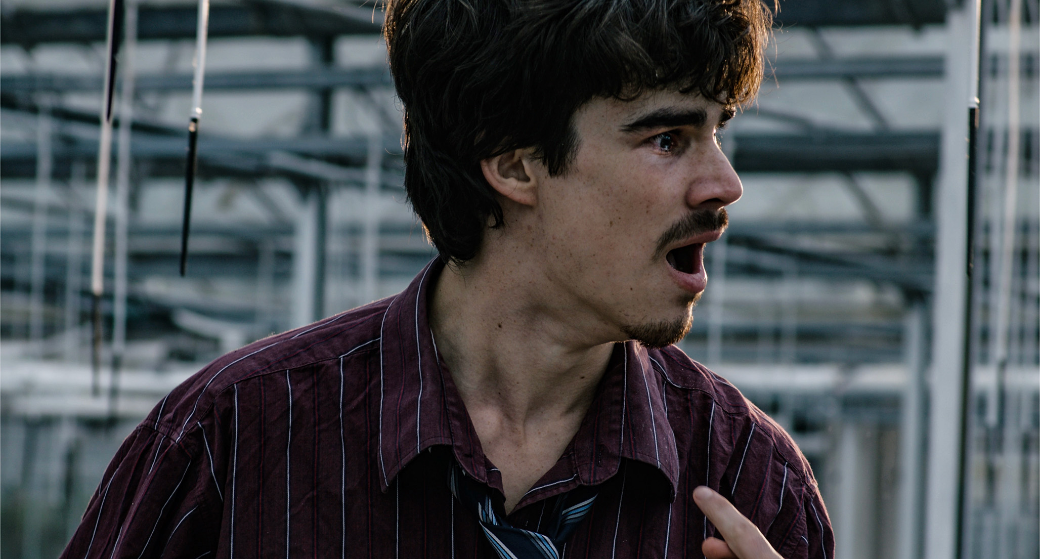 Kenosis 48hfp film still - Tristan Valkenburg as Quin the pathological liar